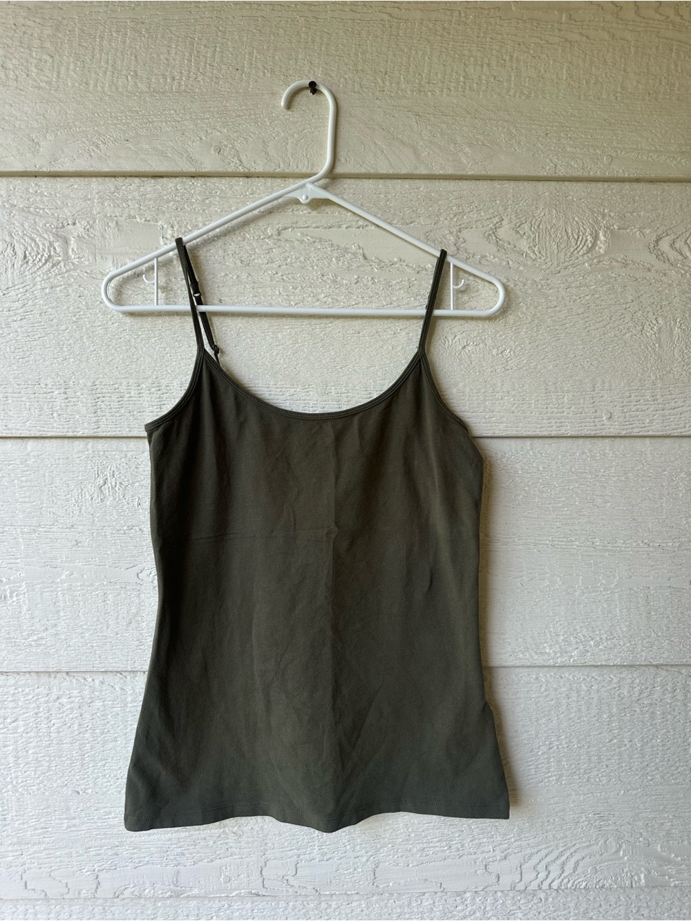 Olive green cami